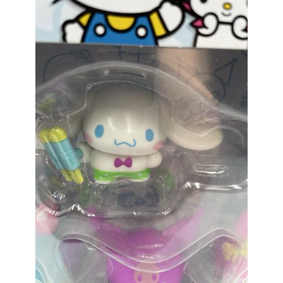 Jazwares Collectible Hello Kitty And Friends 6 Figure Pack Tropical Party Sealed - Picture 5 of 14